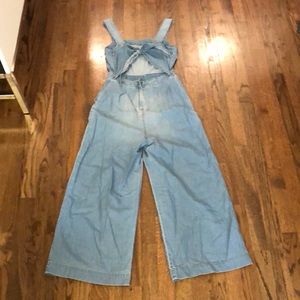 Madewell denim jumpsuit size 2